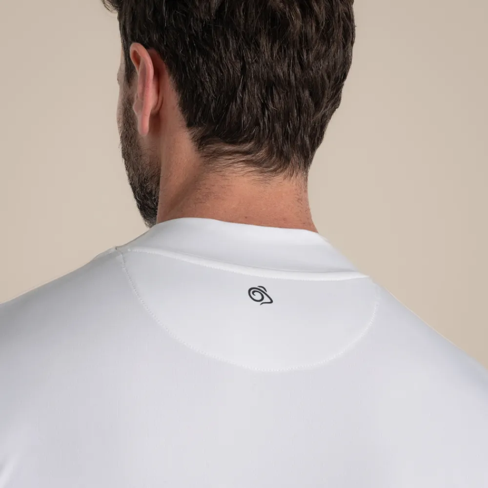 Sale Men's NosiLife Golf Long Sleeved Mock Neck Top | Desert|Jungle