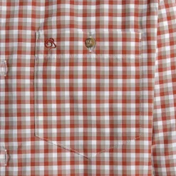 Best Men's NosiLife Nuoro Check Long Sleeved Shirt | Desert|Jungle