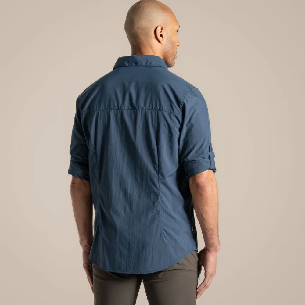 Outlet Men's NosiLife Nuoro Long Sleeved Shirt II | Desert|Jungle