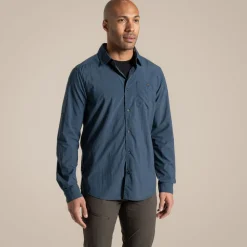 Outlet Men's NosiLife Nuoro Long Sleeved Shirt II | Desert|Jungle