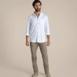 Hot Men's NosiLife Nuoro Long Sleeved Shirt II | Desert|Jungle