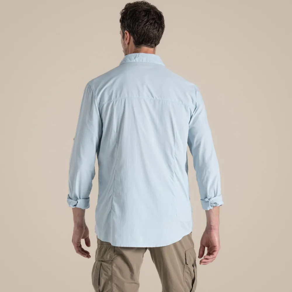 Online Men's NosiLife Nuoro Long Sleeved Shirt II | Desert|Jungle