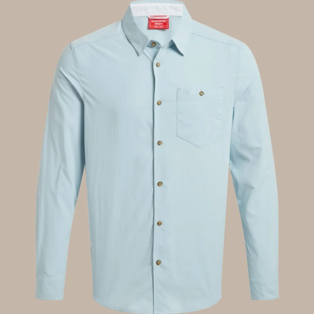 Online Men's NosiLife Nuoro Long Sleeved Shirt II | Desert|Jungle