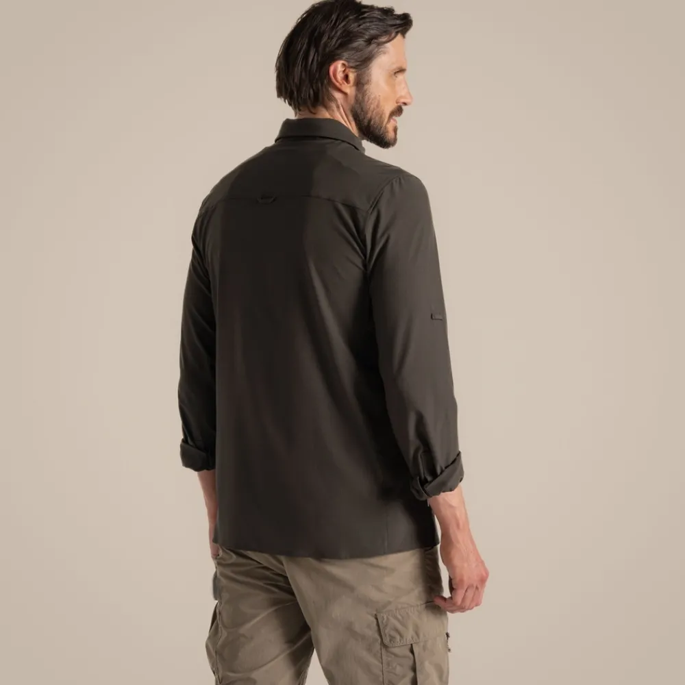 NosiLife Pro Long Sleeved Shirt V | Desert|Jungle