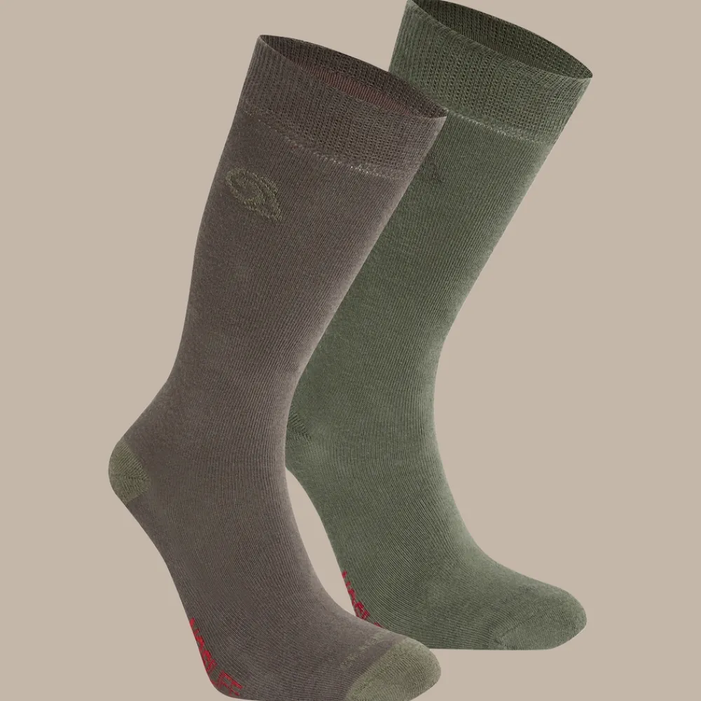 Outlet NosiLife Travel Twin Pack Socks | Women Tropical|Jungle
