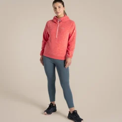Best Women's Esk Hooded Half Zip Fleece | Women Hiking Holiday|Fleece