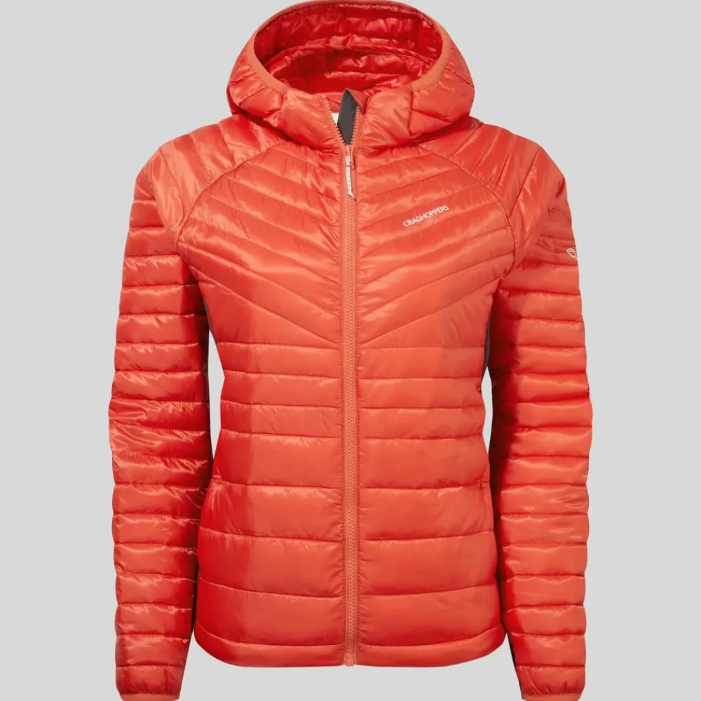 Hot Women's ExpoLite Insulated Hooded Jacket | Jungle|Hiking Holiday