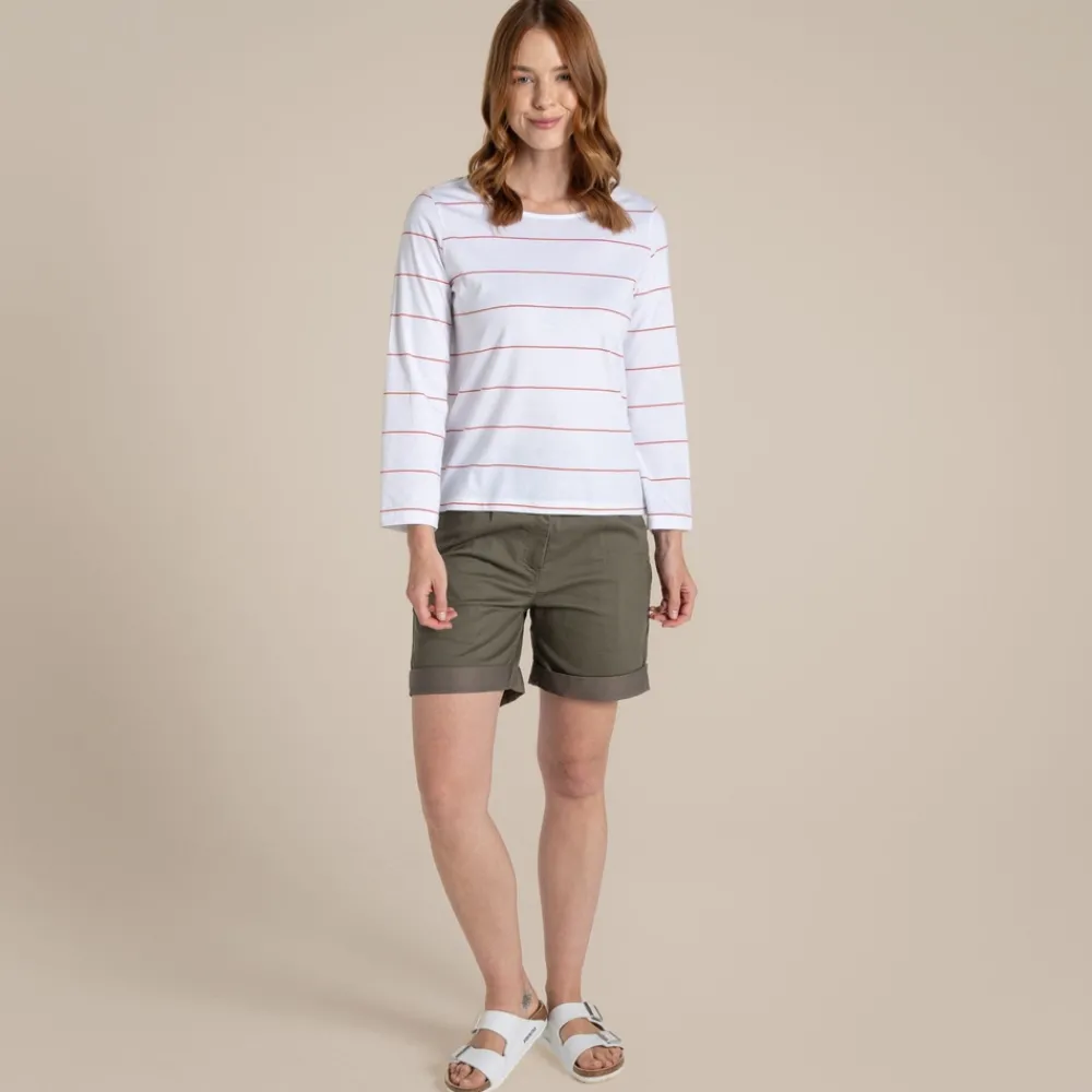 Women's Katitia Long Sleeved Top | Women Desert|Mediterranean