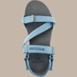 Best Women's Lady Locke Sandals | Cloud Grey / Harbour Blue Women Staycation|Footwear
