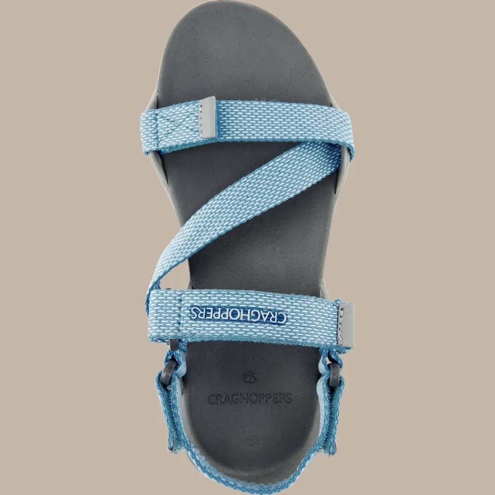 Best Women's Lady Locke Sandals | Cloud Grey / Harbour Blue Women Staycation|Footwear