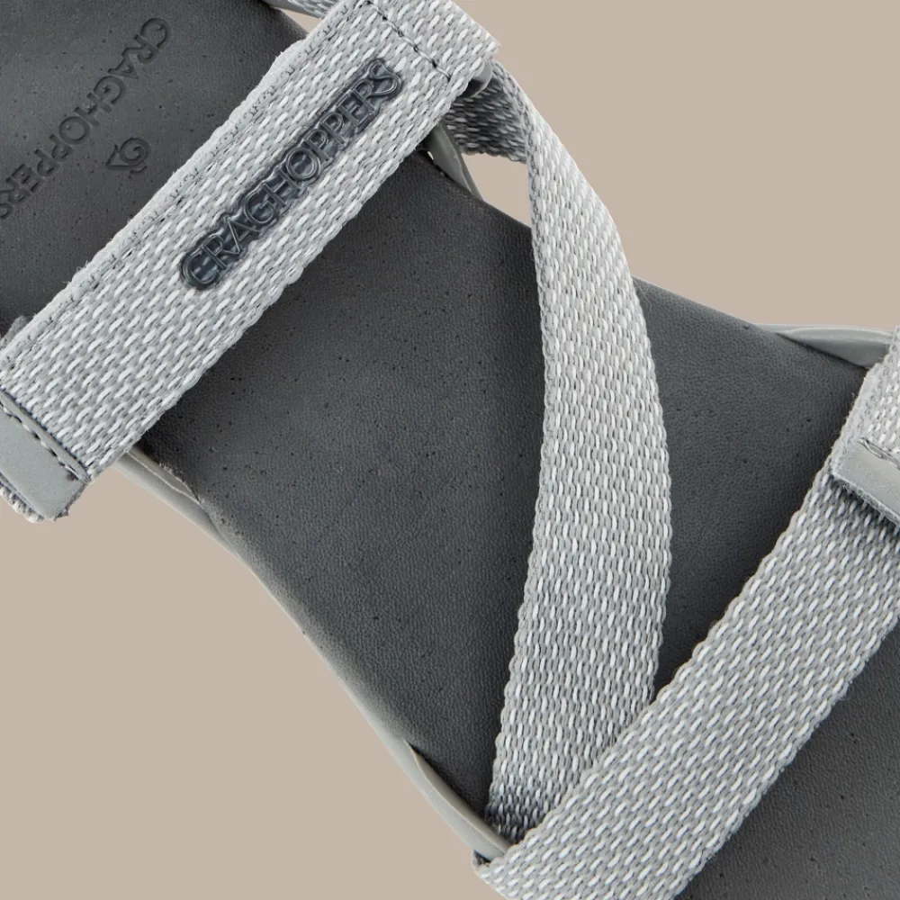 Best Women's Lady Locke Sandals | Cloud Grey / Harbour Blue Women Staycation|Footwear