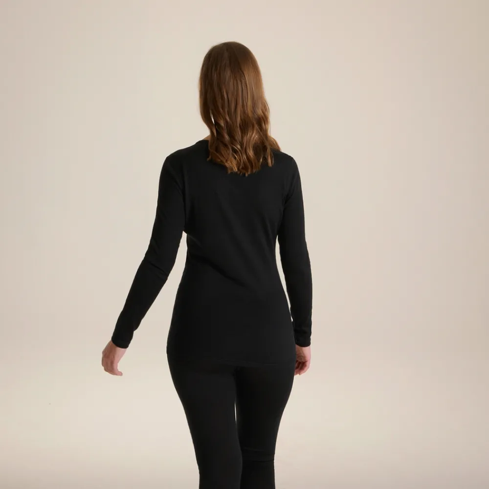 Clearance Women's Merino Crew Neck Long Sleeved Baselayer II | Women T-Shirts & Tops|Long Sleeve