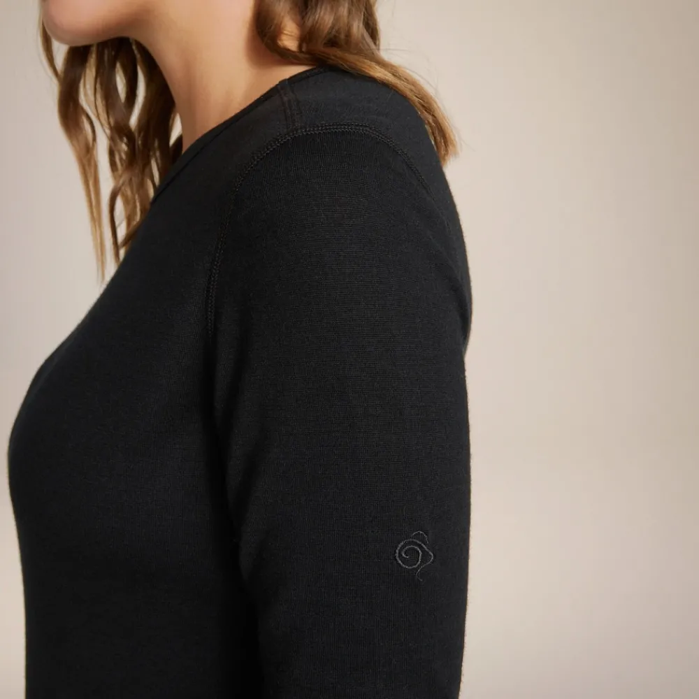 Clearance Women's Merino Crew Neck Long Sleeved Baselayer II | Women T-Shirts & Tops|Long Sleeve
