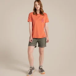 New Women's National Trust Bistort Short Sleeved T-Shirt | Women T-Shirts & Tops|Short Sleeve