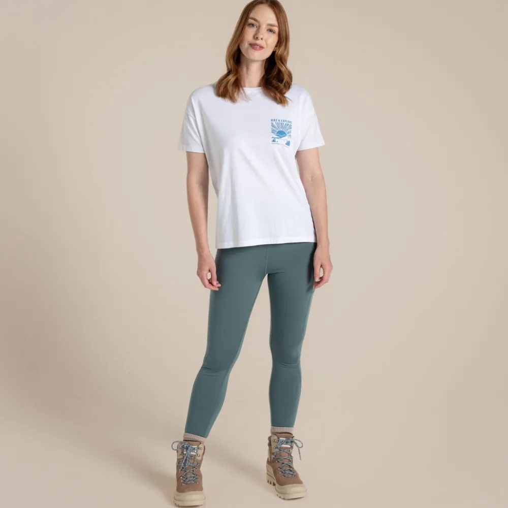 Sale Women's National Trust Bistort Short Sleeved T-Shirt | Women T-Shirts & Tops|Short Sleeve