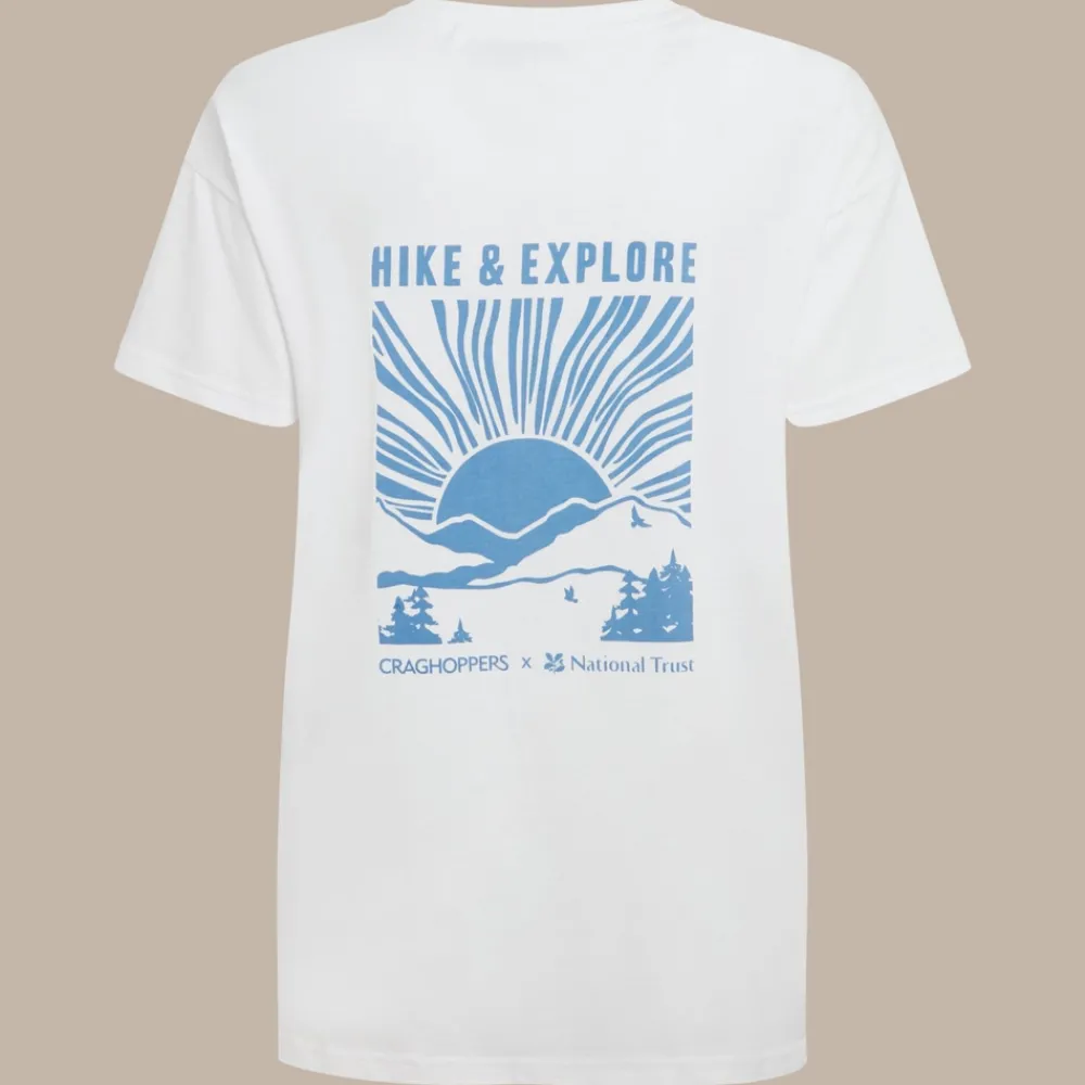 Sale Women's National Trust Bistort Short Sleeved T-Shirt | Women T-Shirts & Tops|Short Sleeve