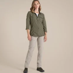 Sale Women's NosiLife Adventure Long Sleeved Shirt III | Women Desert|Jungle