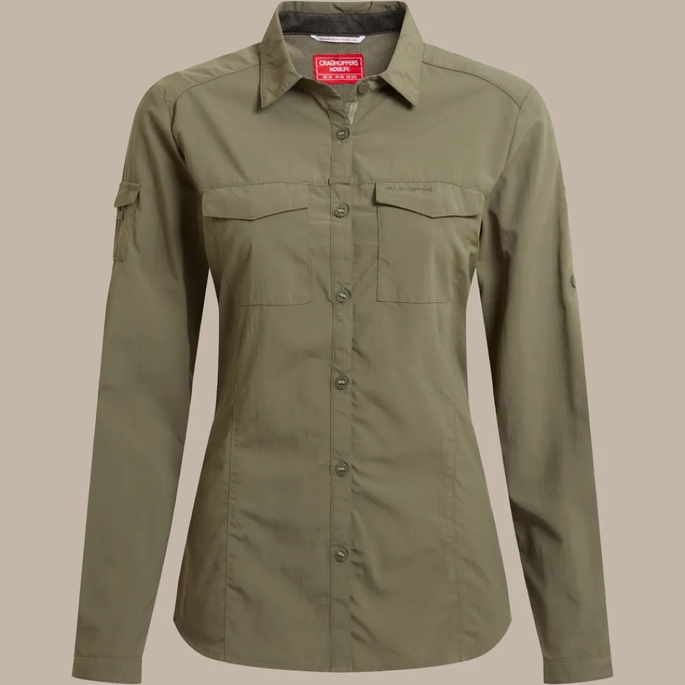 Sale Women's NosiLife Adventure Long Sleeved Shirt III | Women Desert|Jungle