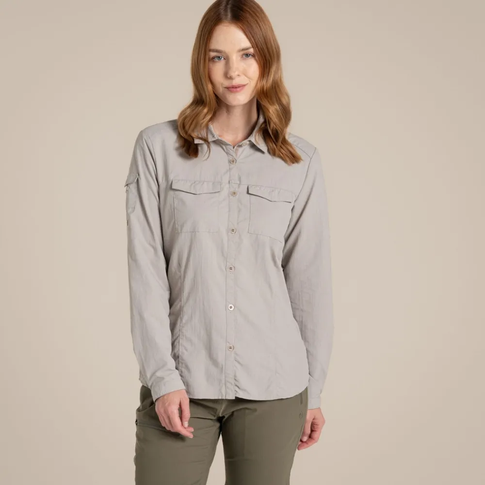 Hot Women's NosiLife Adventure Long Sleeved Shirt III | Women Desert|Jungle