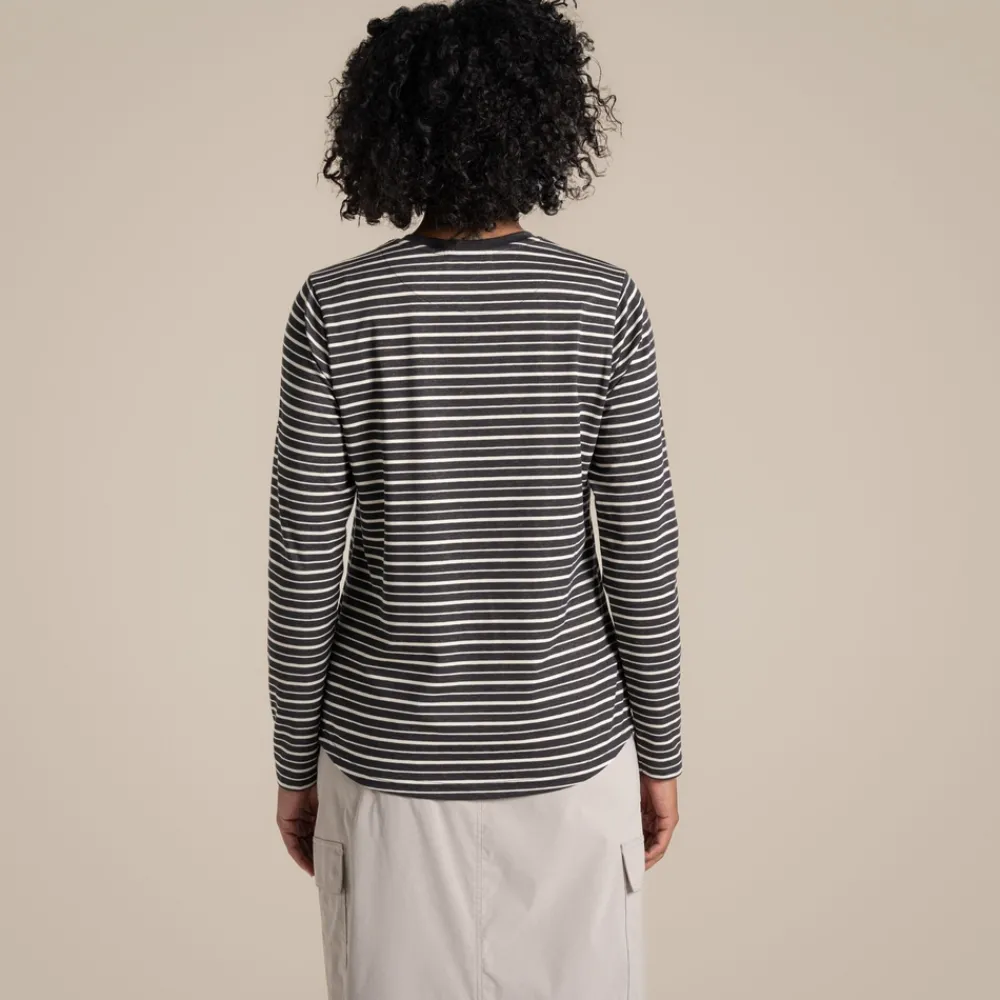 Hot Women's NosiLife Akona Long Sleeved Top | Women Desert|Jungle