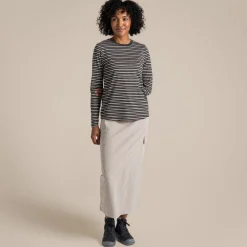 Hot Women's NosiLife Akona Long Sleeved Top | Women Desert|Jungle