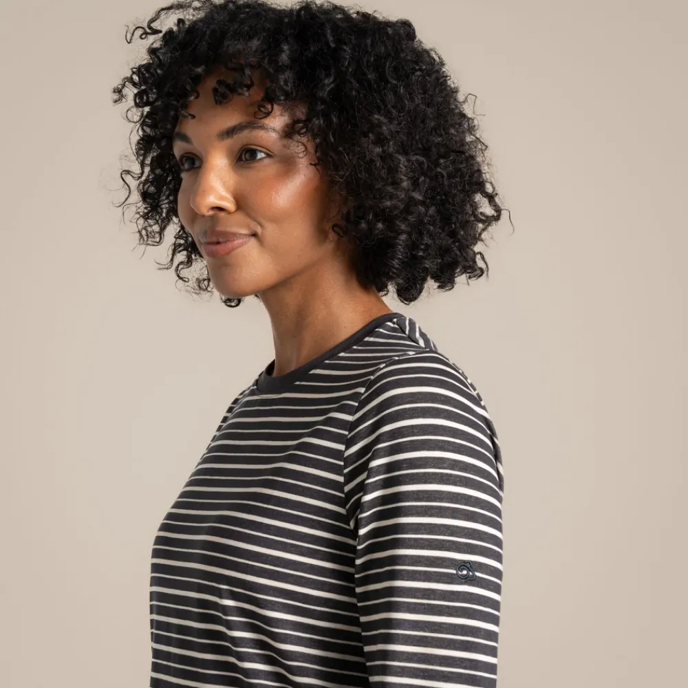 Hot Women's NosiLife Akona Long Sleeved Top | Women Desert|Jungle