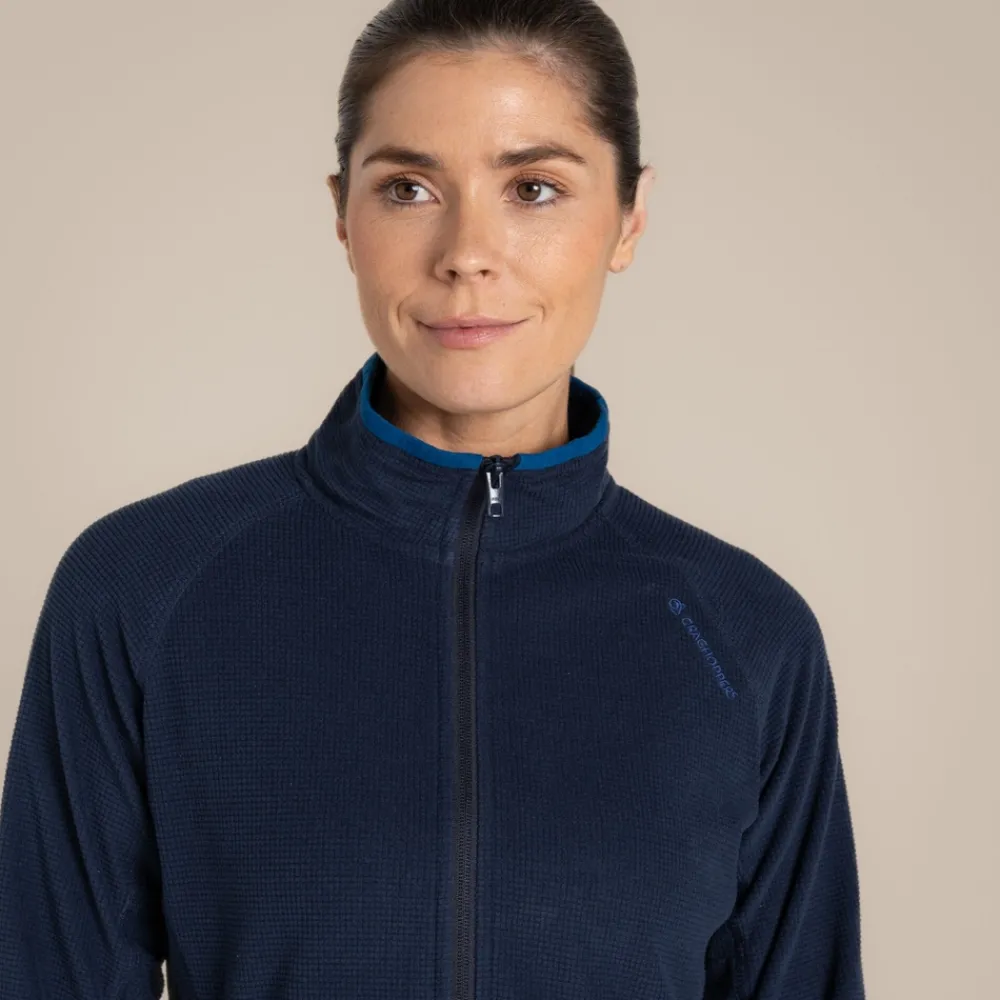 Clearance Women's NosiLife Belfairs Golf Full Zip Fleece | Women Desert|Jungle