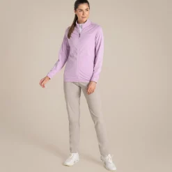 Sale Women's NosiLife Evesham Golf Full Zip Top | Women Desert|Jungle