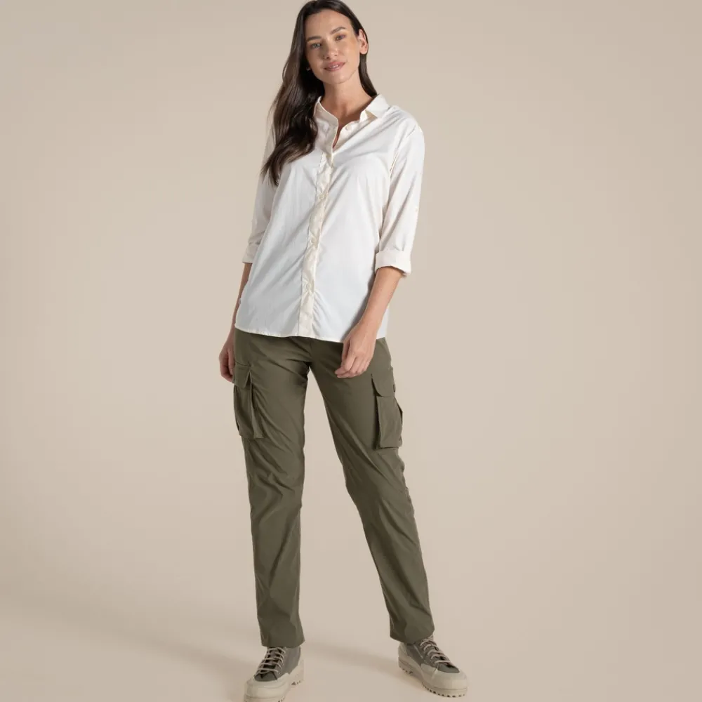 Women's NosiLife Freeda Long Sleeved Shirt | Women Desert|Tropical
