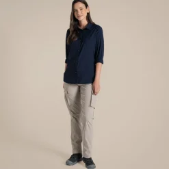 Clearance Women's NosiLife Freeda Long Sleeved Shirt | Women Desert|Jungle