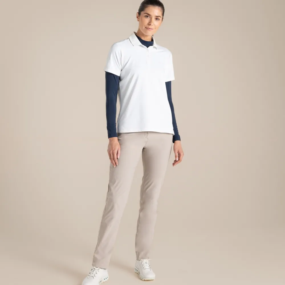 Women's NosiLife Golf Long Sleeved Mock Neck Top | Women Desert|Jungle