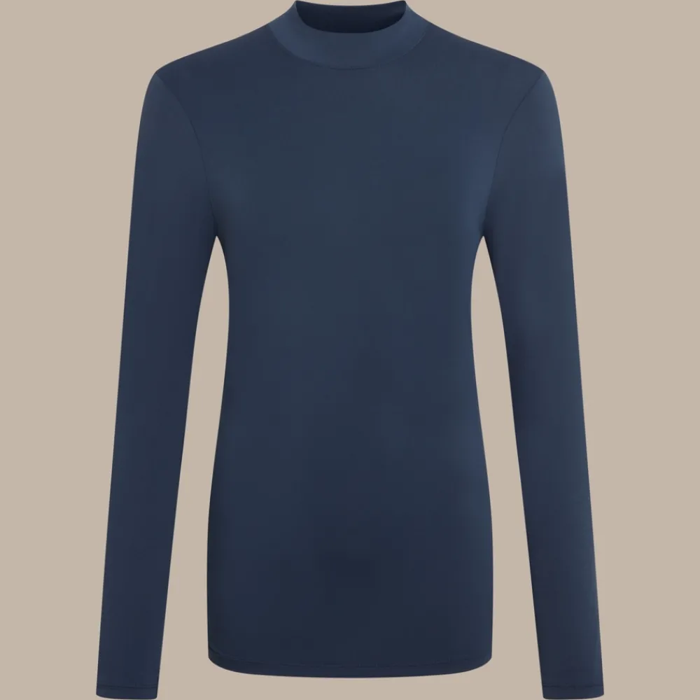Women's NosiLife Golf Long Sleeved Mock Neck Top | Women Desert|Jungle