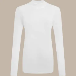 Sale Women's NosiLife Golf Long Sleeved Mock Neck Top | Women Desert|Jungle