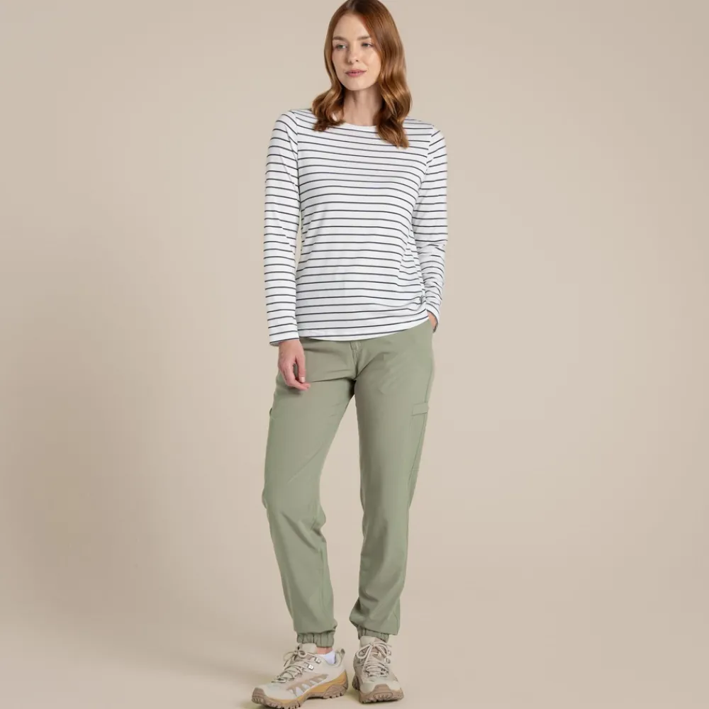 Online Women's NosiLife Lola Trouser | Women Desert|Jungle