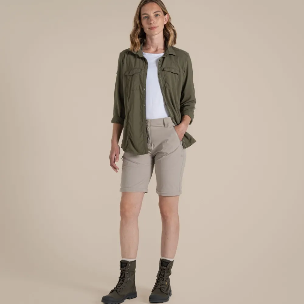 Outlet Women's NosiLife Pro Convertible Trouser III | Women Desert|Jungle