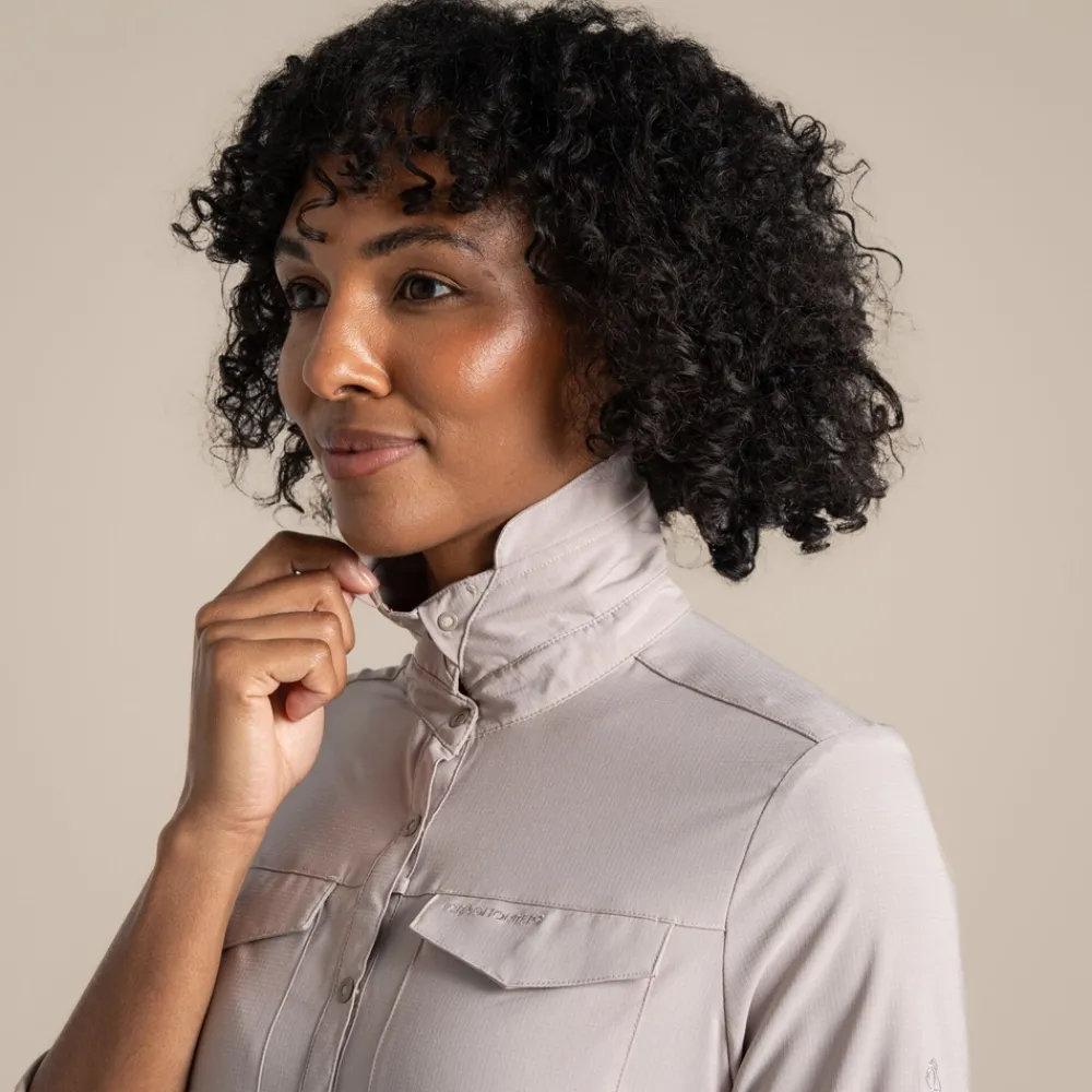 New Women's NosiLife Pro Long Sleeved Shirt III | Women Desert|Jungle