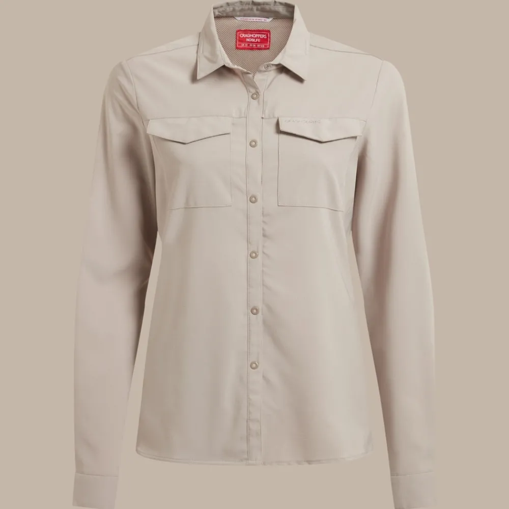 New Women's NosiLife Pro Long Sleeved Shirt III | Women Desert|Jungle