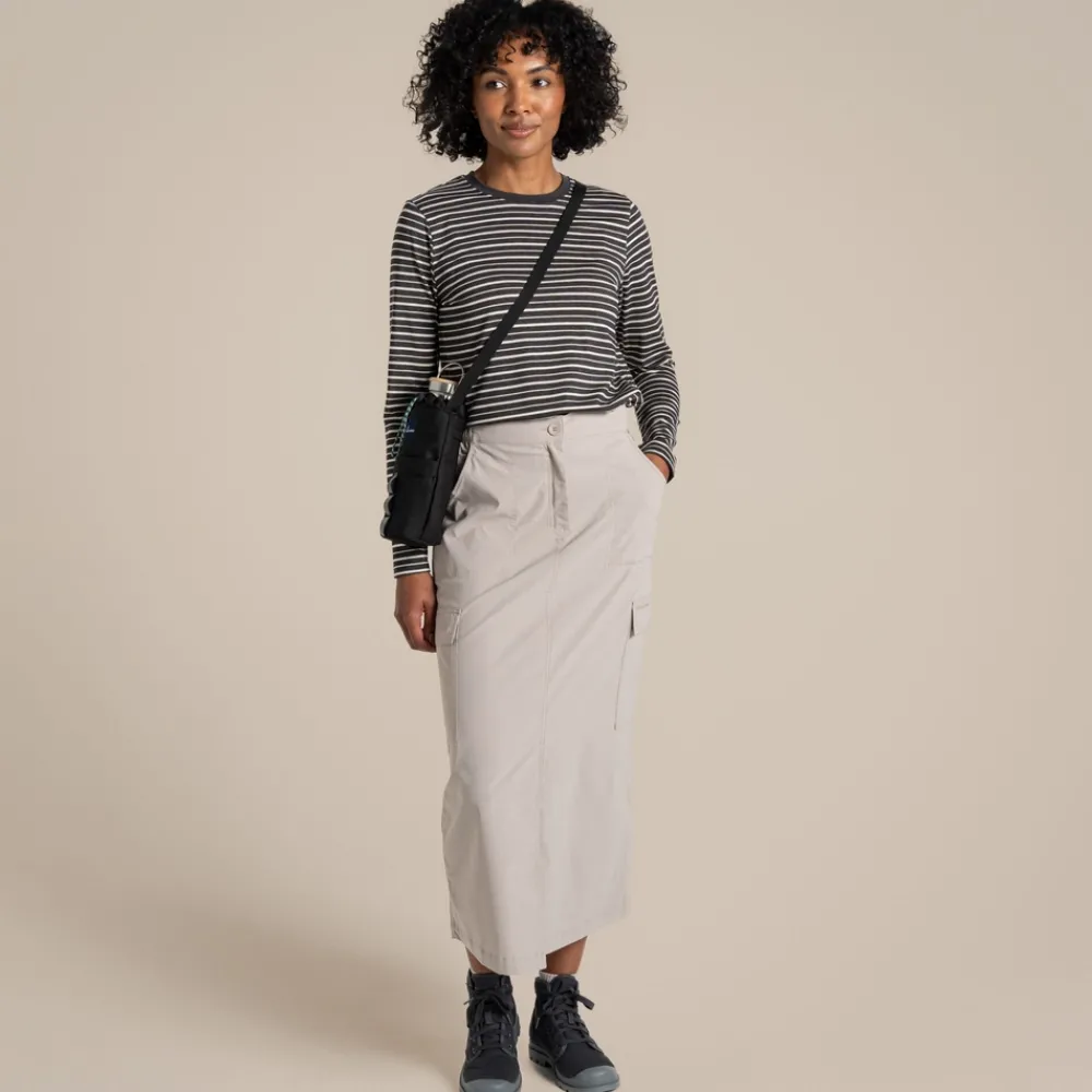 Online Women's NosiLife Pro Midi Skirt | Women Desert|Jungle