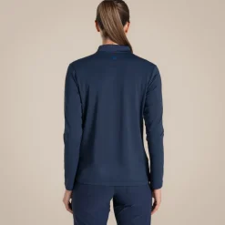 Clearance Women's NosiLife Thornbury Golf Long Sleeved Polo Top | Women Desert|Jungle