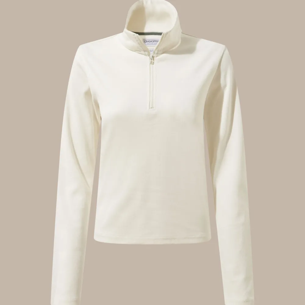 Best Women's Orlaith Half Zip Long Sleeved Top | Women Hiking Holiday|T-Shirts & Tops