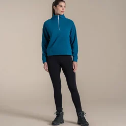 Online Women's Raja Half Zip Fleece | Women Fleece|Half Zip Fleece